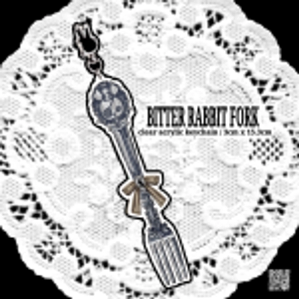 ⟡ bitter rabbit fork keychain ⟡ by shya - ACGGOODS