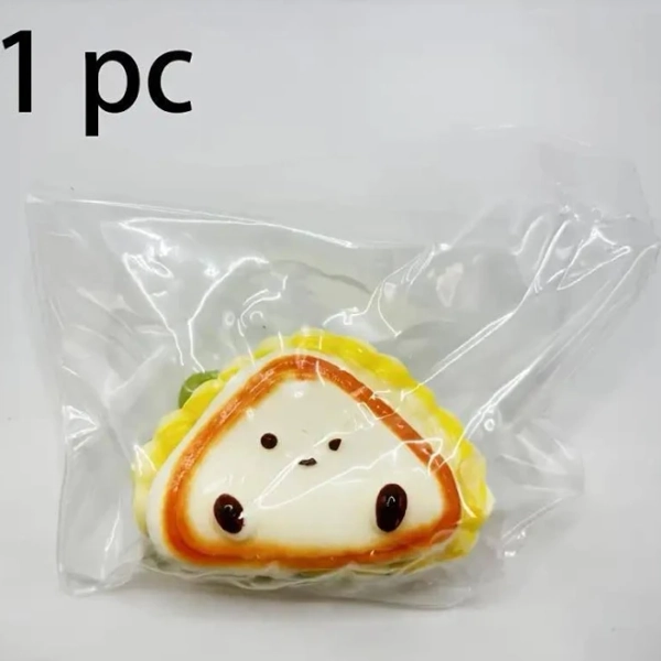 Cute Squishy Taba Sandwich Squeezy Toys