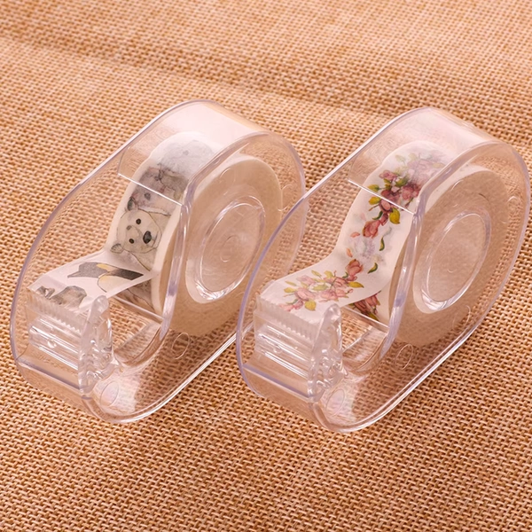 Portable Paper Tape Cutter 1.5CM Hand Tape Holder Storage Cutting Seat Cute Tape Dispenser Washi Tape Holder - AliExpress 21