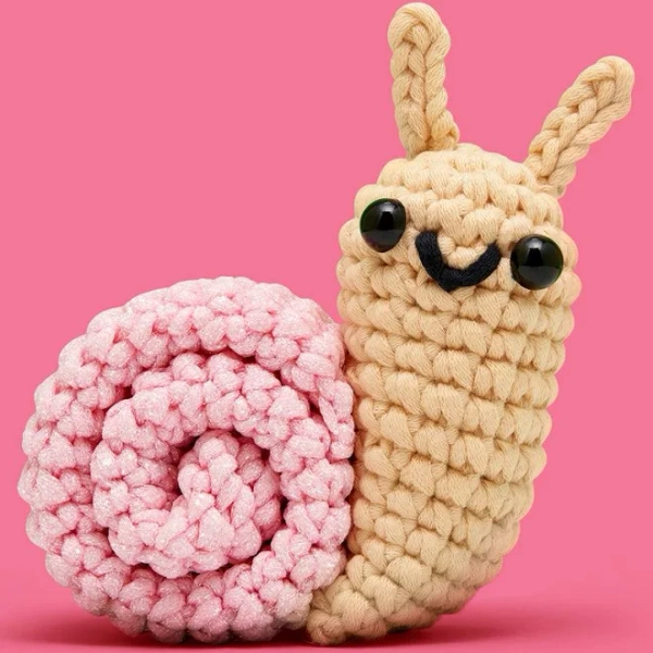 The Woobles Mimi the Snail Crochet Kit