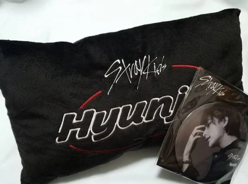 Stray Kids Big Cushion Hyunjin Ver. With Tin Badge 45cm K-pop Music JP