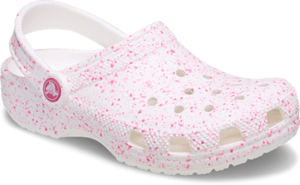 Toddler Classic Paint Splatter Clog