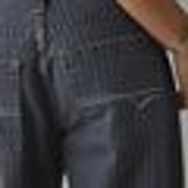 BDG Kayla Printed Low-Rise Jean in Grey Night Pinstripe, Women's at Urban Outfitters