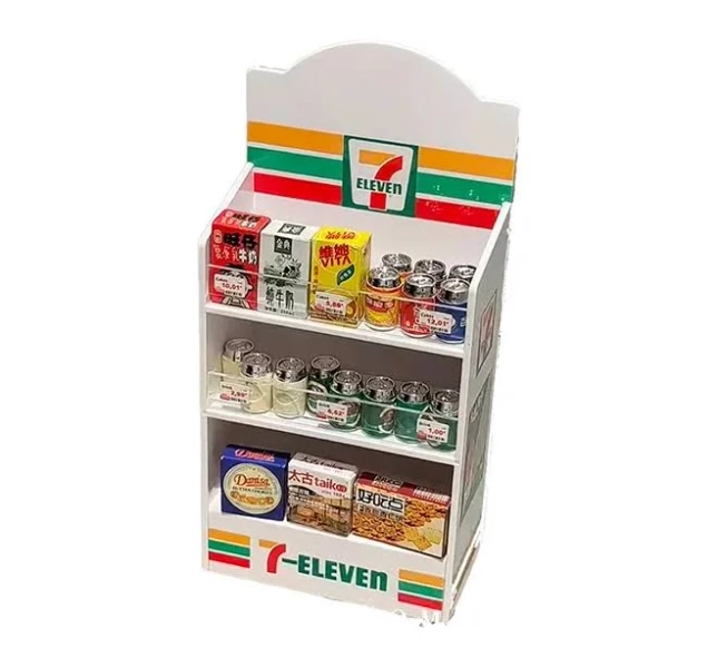 Creative Realistic Japanese-style Shelf Fridge Magnet
