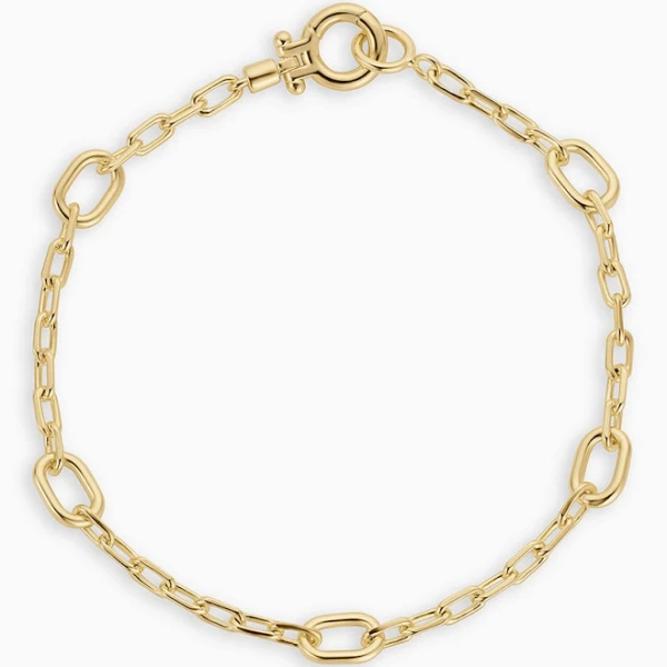 Gorjana Women's Parker 18K Gold Charm Link Bracelet