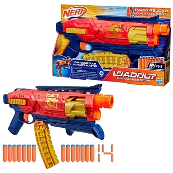 NERF Loadout Shadowspeed Recon Blaster