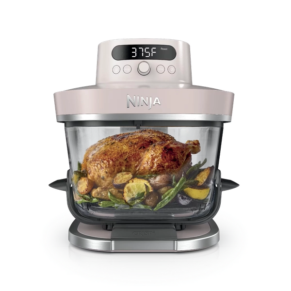 Ninja Crispi® Pro 6-in-1 Countertop Glass Air Fryer, Rose Quartz