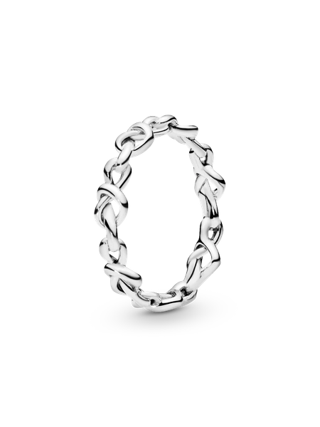 Knotted Hearts Ring