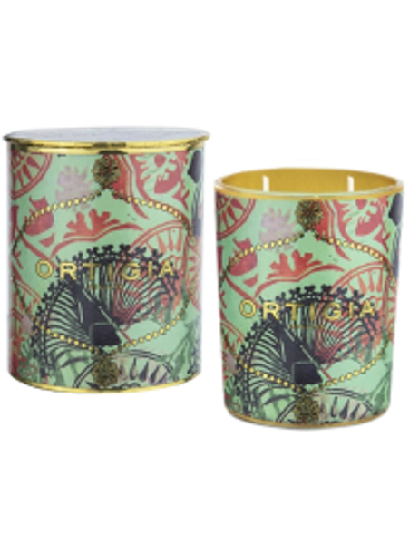 Fico d'India Decorated Candle Medium