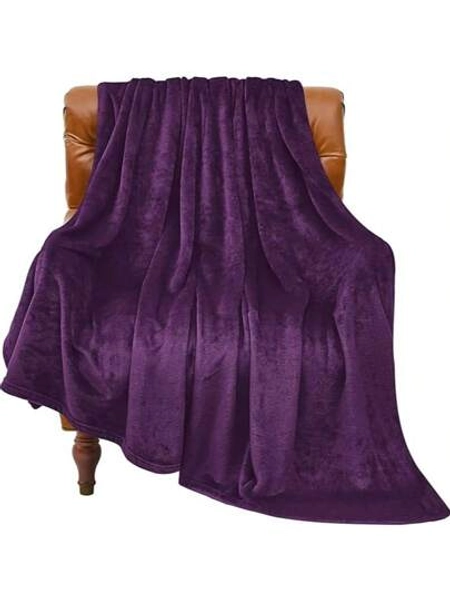 Fleece Blanket Brown Throw Blankets For Couch & Bed, Luxury Plush Cozy Fuzzy Blanket, Super Soft Warm Lightweight Throw Blanket For Travel Camping