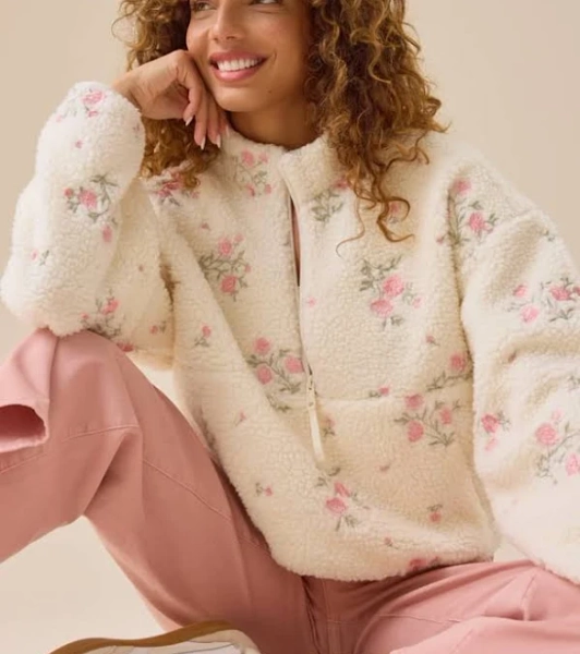 Altar'd State Kinsley Sherpa Pullover