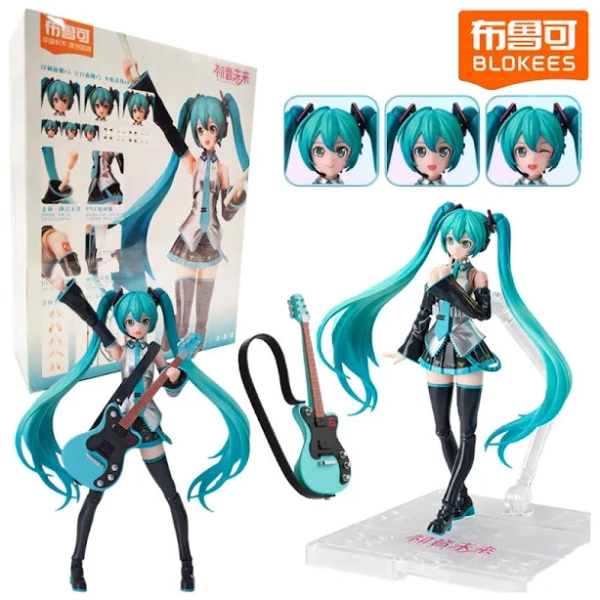 Original Blokees Hatsune Miku Miracle Version Formula Clothing Style Action Figures