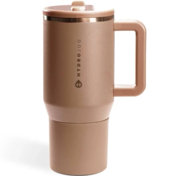 HydroJug Traveler 20oz - Caramel water bottle