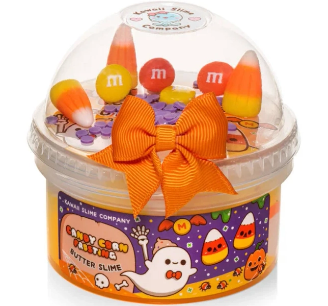 Kawaii Slime Company Candy Corn Frosting Butter Slime