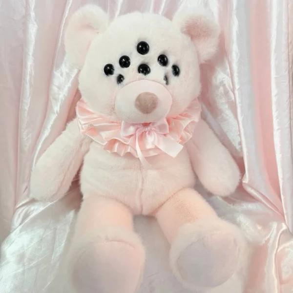 Boba Cutecore Pink Bear Plushie - New Toys & Collectibles