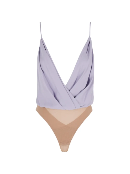 Elisabetta Franchi body Georgette drapé | 40