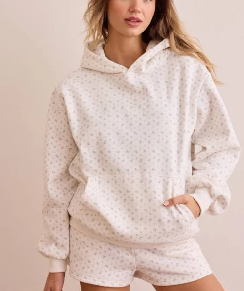 As Revival Graceful Floral Hoodie
