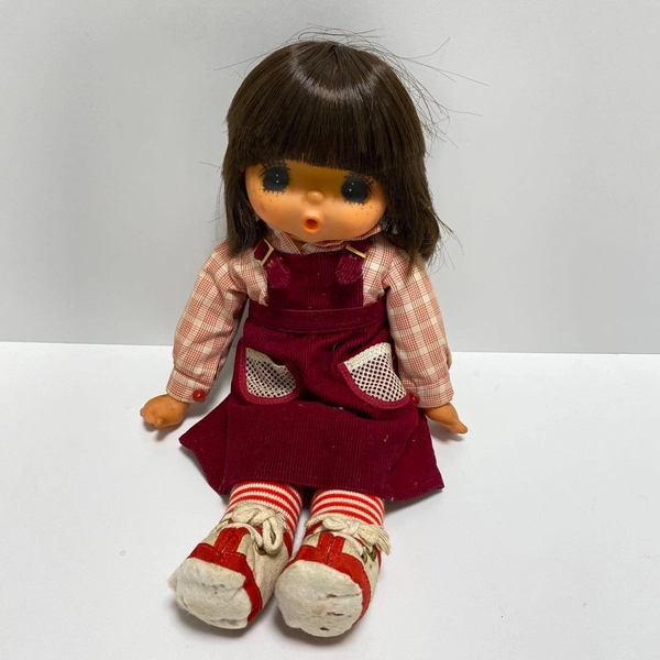 【昭和レトロ】キャンディ・キャンディ ポーズ人形 当時物 ポピー ソフビ
