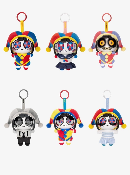 The Amazing Digital Circus Pomni Animiniz Pendantz Blind Box Plush Key Chain