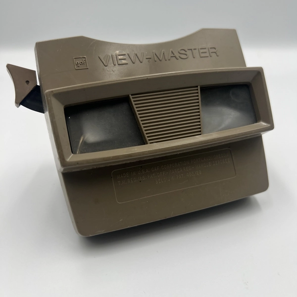 Vintage 1960s-70s View-Master Viewer Toy Gray Model G2