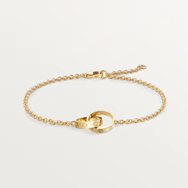 #LOVE# bracelet, on chain