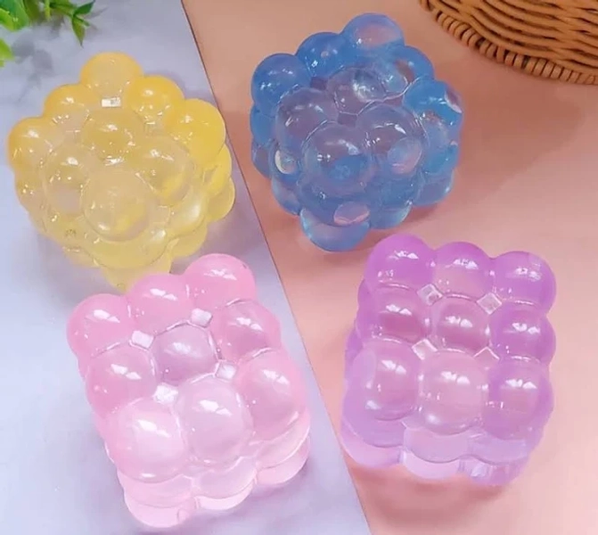 Magic cube candle shape Squishy Squeeze Toy Fidget Toy: Random delivery