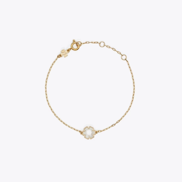 Forget Me Not Hex Bracelet in yellow, size OS