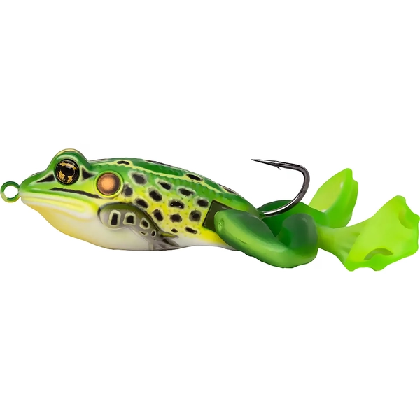 LiveTarget Ultimate Stride Frog - Green/Yellow