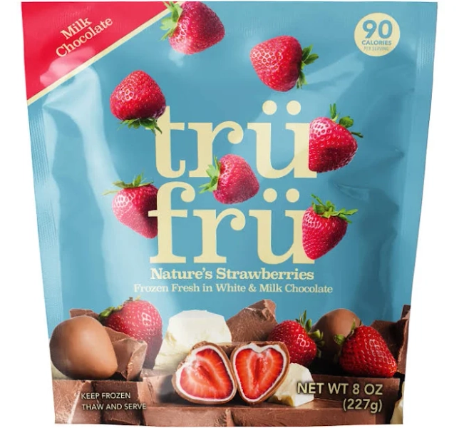 Tru Fru Milk White Chocolate Strawberries