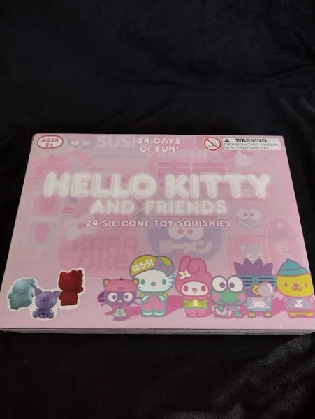 Sanrio Hello Kitty and Friends Silicone Toy Squishies Advent Calendar