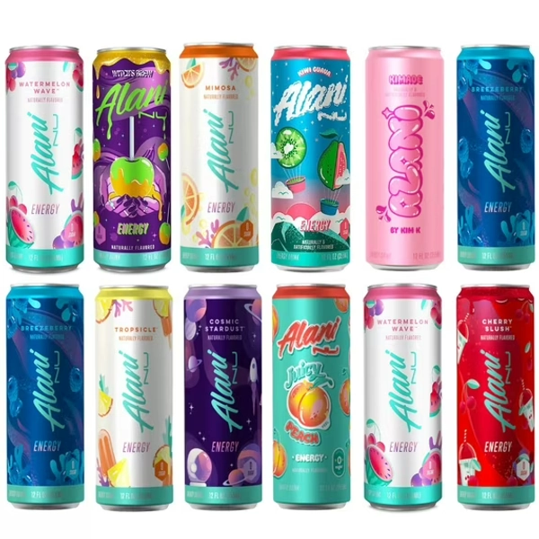 Alani Nu Energy Drink Assorted Variety Pack - 12 Fl Oz (12 Pack)