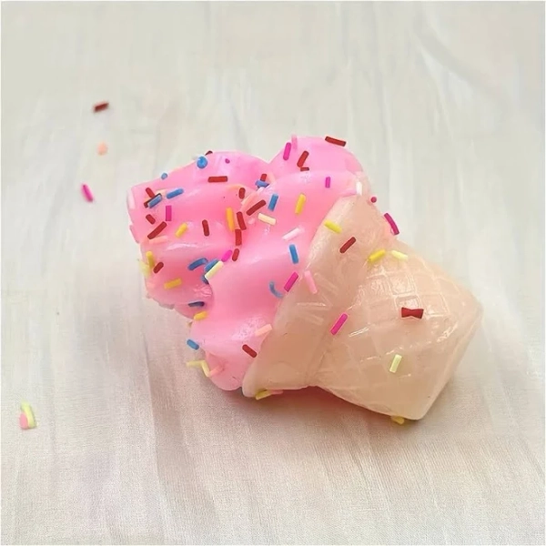 Slime, Taba squishies, New High-End Creamy Ultra Soft Mud Texture Ice Cream Squeeze Toy, TPR Material, Fidgets, Instagram Style Desk Ornament