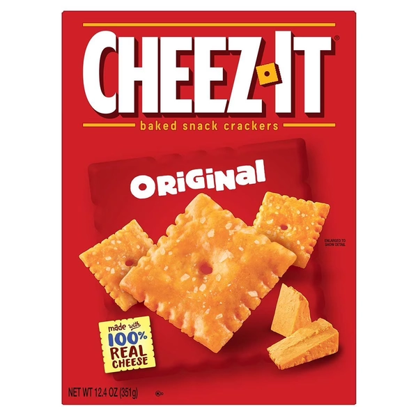 2 Pack - Cheez-It Original Cheese Crackers - 12.4 oz Packaging may vary - Walmart.com