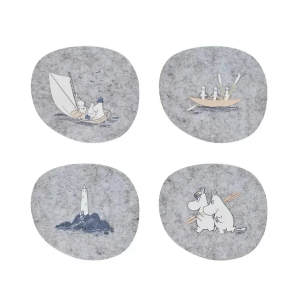 Moomin coasters