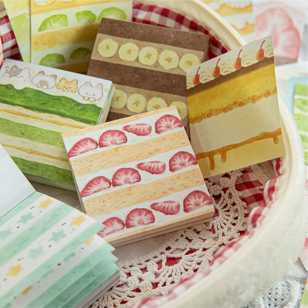 50pcs/pack Kawaii Fruit theme Cute hand drawn mini  Message paper Scrapbook  School Office Supplies - AliExpress 21