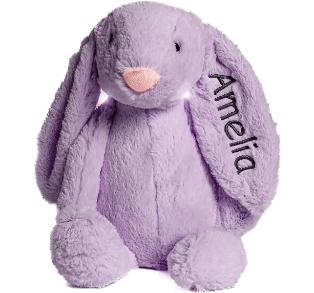Personalized Long Ear Bunny Plush
