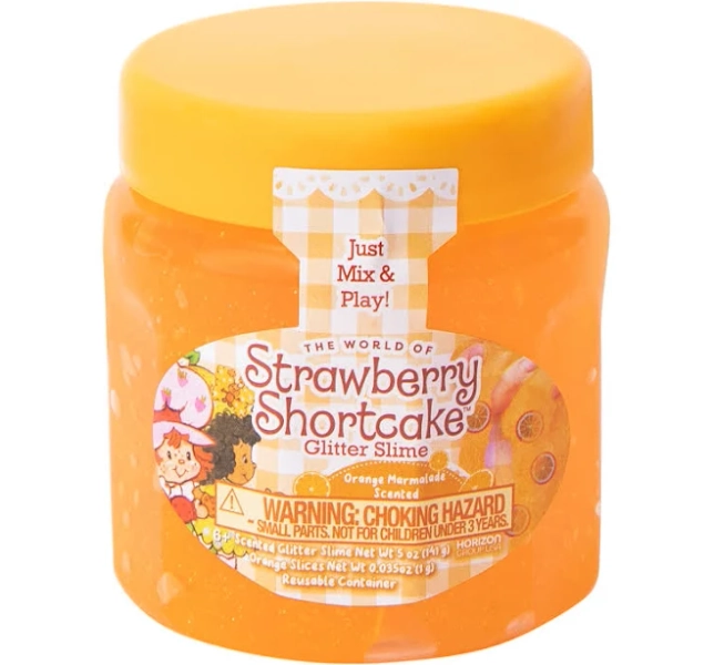 Strawberry Shortcake Glitter Slime