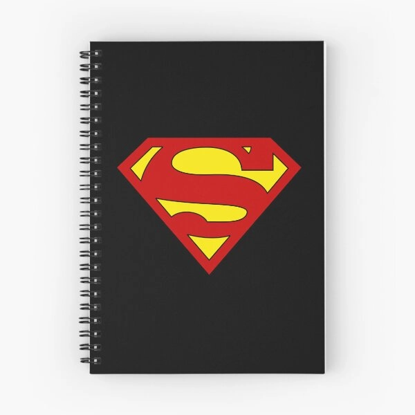Superman Classic Red and Yellow S Shield Logo Journal