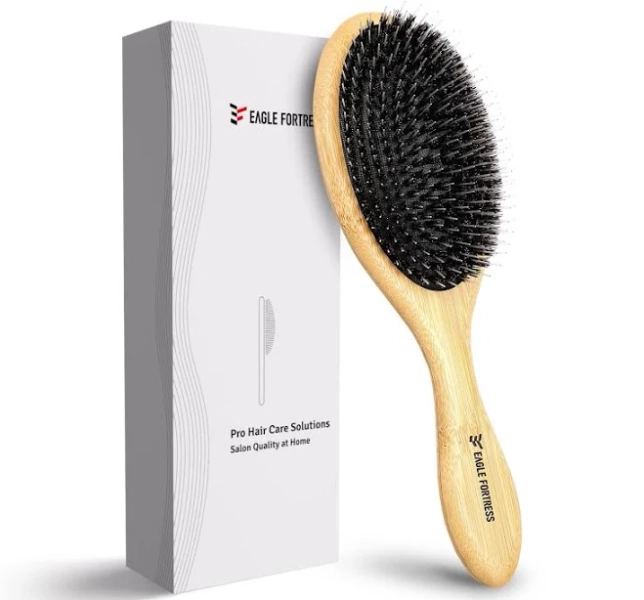 Eagle Fortress Effortless Bamboo Detangler Hair Brush