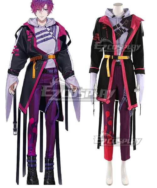 Virtual YouTuber Noctyx Uki Violeta Cosplay Costume