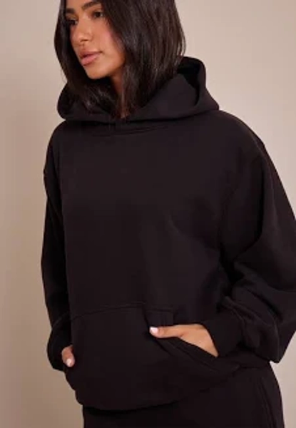 Women's Petite Oversized Pull Over Hoodie