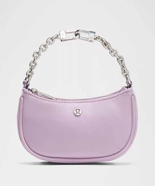 City Essentials Nano Shoulder Bag - Lilac Play/Silver - ONE SIZE
