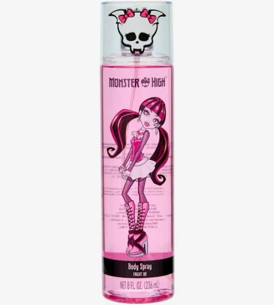 Monster High Draculaura Blackberry Incense Body Spray