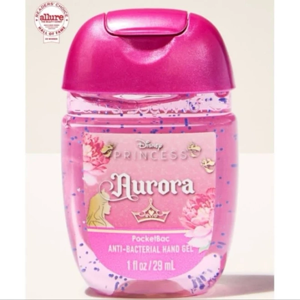 Disney Bath & Body | Disney Princess Aurora Pink Anti-Bacterial Hand Sanitizer Gel 1oz New Pocketbac | Color: Pink | Size: Os | Misty_Sunshine's
