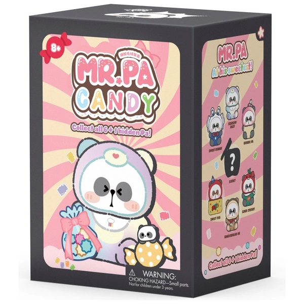Mr. Pa Candy Plush Keychain Blind Box Assortment