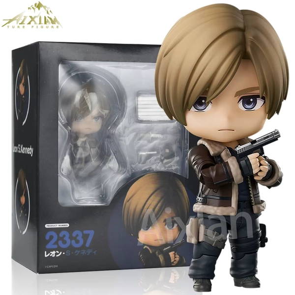Aixlan #2337 Leon Scott Kennedy Figure 10cm Q Version Cute PVC Action Figure Amine Birthday Gift Collectible Figurine - AliExpress 