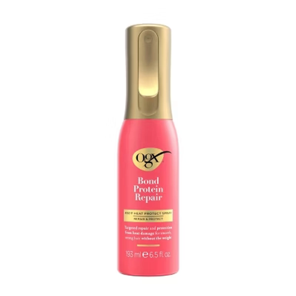 OGX Repair & Protect Bond Protein Repair 450°F Heat Protectant Spray - 6.5 fl oz