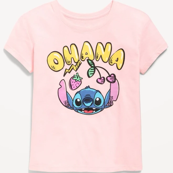 Old Navy Kids Disney Stitch Graphic T-Shirt