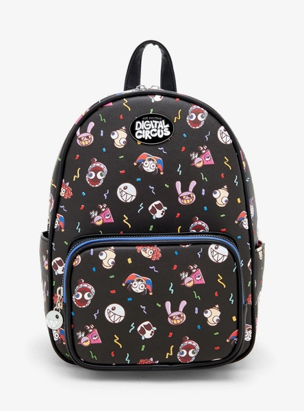 The Amazing Digital Circus Character Toss Mini Backpack