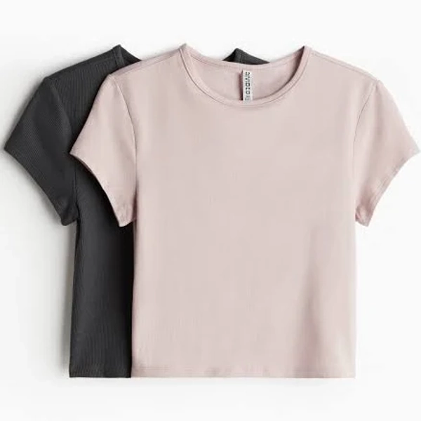 H&M Ladies 2-Pack T-Shirts